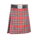 Kilt – 5yd Poly Viscose material with 2 Leather straps