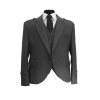 Jacket and waistcoat – Argyll Tweed