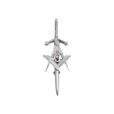 Kilt Pin – Masonic Sword design
