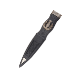 Sgian Dubh – Safety (Dummy) – Antique Thistle
