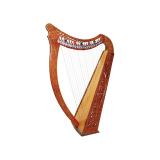 22 Strings Irish Harp with Lever