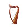 19 Strings Irish Harp