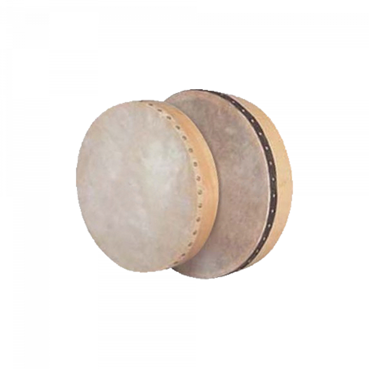 Irish Bodhran Drum with Tipper 16” Dia Plain Scottish Retail