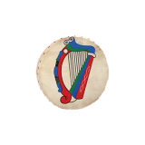 Irish Bodhran Drum with Tipper 8” Dia Plain